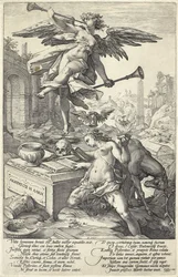 Berømmelse og historie, fra romerske helte, 1586