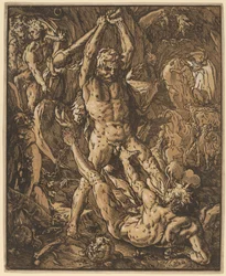 Hercules dræber Cacus