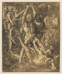 Hercules dræber Cacus