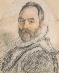 Portræt af Giovanni da Bologna 1529-1608, 1591.