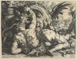 The Dragon Devouring the Companions of Cadmus, 1588.