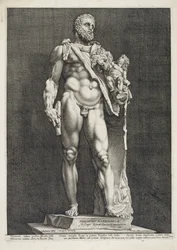 Kejser Commodus som Hercules