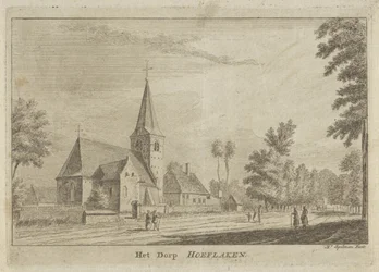 Udsigt over Hoevelaken The Village Hoeflaken (titel på objekt)