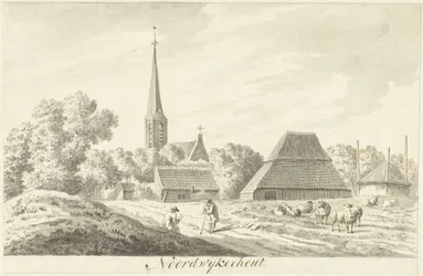 Udsigt over landsbyen Noordwijkerhout