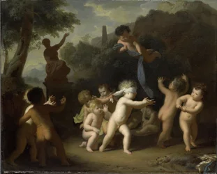 Putti spiller
