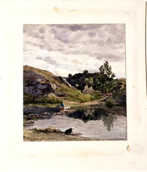 Flodlandskab