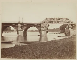 Le Pont de Saint Cloud efter den fransk-preussiske krig
