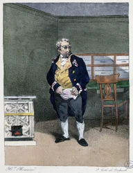 Kontordreng - i "" Administrative mores"" af Henri Monnier