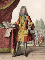 Portræt af Jean-Baptiste Lully (1632-1687)