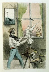 Illustration af Henri Boutet, til 