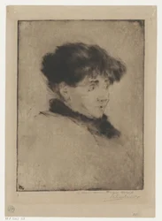 Portræt af Eva Gonzalès
