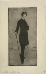 Portræt af Whistler