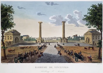 Barrieren i Vincennes - i "" Udsigt over Paris