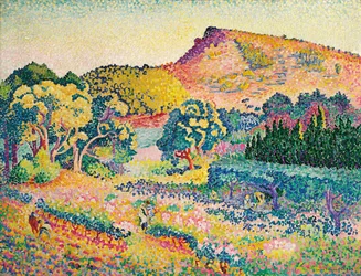 Landskab med Le Cap Negre; Landskab med Cap Negre, 1906