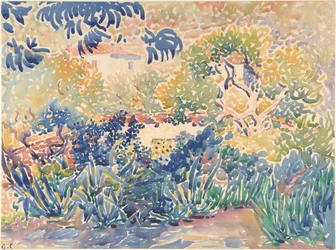 Kunstnerhaven i Saint-Clair, 1904-5.