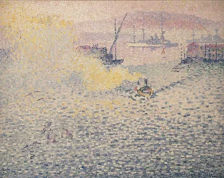 Toulon, vintermorgen Toulon, vintermorgen, 1906-1907.