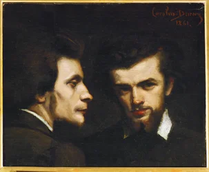 Malerne Henri Fantin-Latour (maleri på lærred)