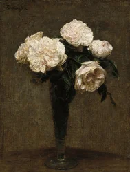 Roser i en vase