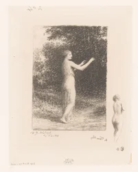 Maagd van Lycus vandrer i naturen Tiggeren Gedichten van André Chénier (serietitel) Illustrationer til André Chéniers digte (serietitel)