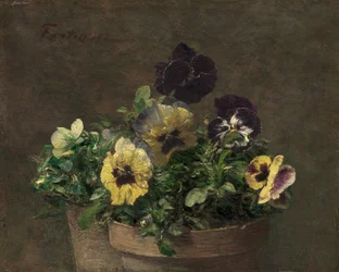 Potteblomsterblomster, 1883.