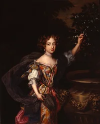 Et portræt af Elizabeth, hertuginde af Somerset, ca. 1683 (olie på lærred)