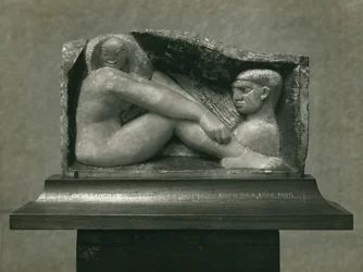 Odalisque (mand og kvinde) 1912-13 (alabast)