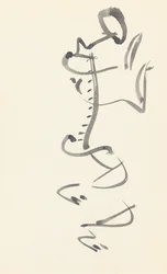 Studie for "Red Stone Dancer", 1914