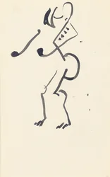 Studie for "Red Stone Dancer", 1914