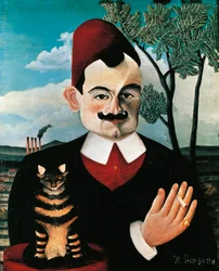 Portræt af Pierre Loti, pseudonym for Louis Marie Julien Viaud, fransk forfatter