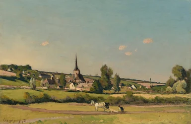 Udsigt over Saint Privé