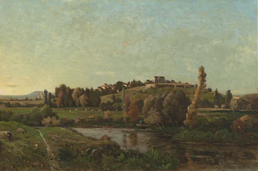 Landskab i Auvergne, 1870.