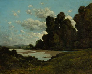 Loire-floden ved Nevers, 1901.