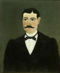 Portræt af Frumence Biche i civile klæder, ca 1891.