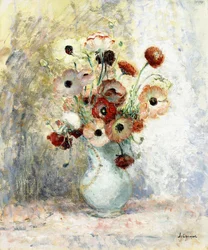 Buket af anemoner,