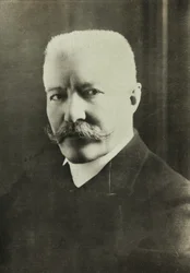 Portræt af Charles Jonnart , ambassadør i Vatikanet i 1921 (foto)