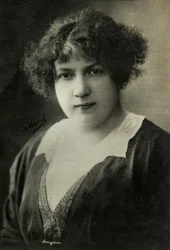 Portræt af Mme Adolphe Brisson dit Yvonne Sarcey (foto)