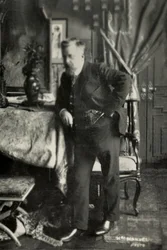 Portræt af den franske maler Charles Lucien Leandre ( 1862