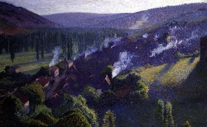 The Valley (olie på lærred)