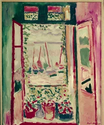 Fenetre ouverte a Collioure 1905 (olie på lærred)