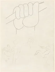 Le Guignon, planche to fra Poesies de Mallarmé