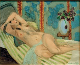 Odalisque (nøgen på blå baggrund)