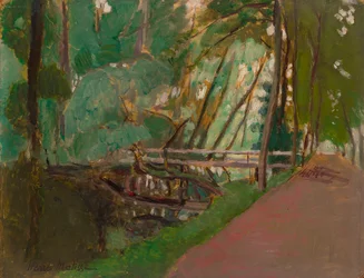 Sous-bois, ca. 1902-1903 (olie på papir lagt på panel)