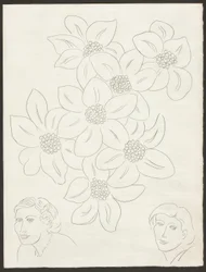 Blomsterne, planche seks fra Poesies de Mallarmé