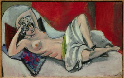 nu drape etendu 1923 (olie på lærred )