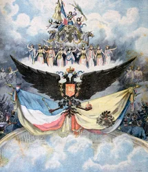 Fejringer i Operaen i Paris til ære for den fransk-russiske dobbeltalliance, 1893