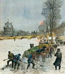 Kold bølge over Paris