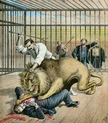 Leon Eysette ønsker at blive fotograferet, 1895 (Illustration)