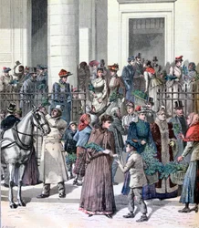 Palmesøndag, den hellige uge, Paris, 1891