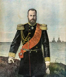 Portræt af storhertug Alexis Alexandrovitch af Rusland