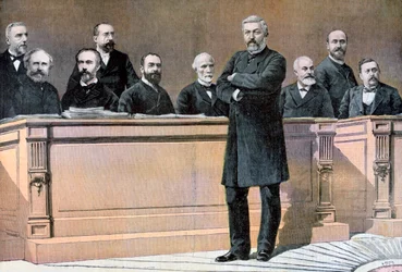 Den franske regerings forreste bænk, 1891